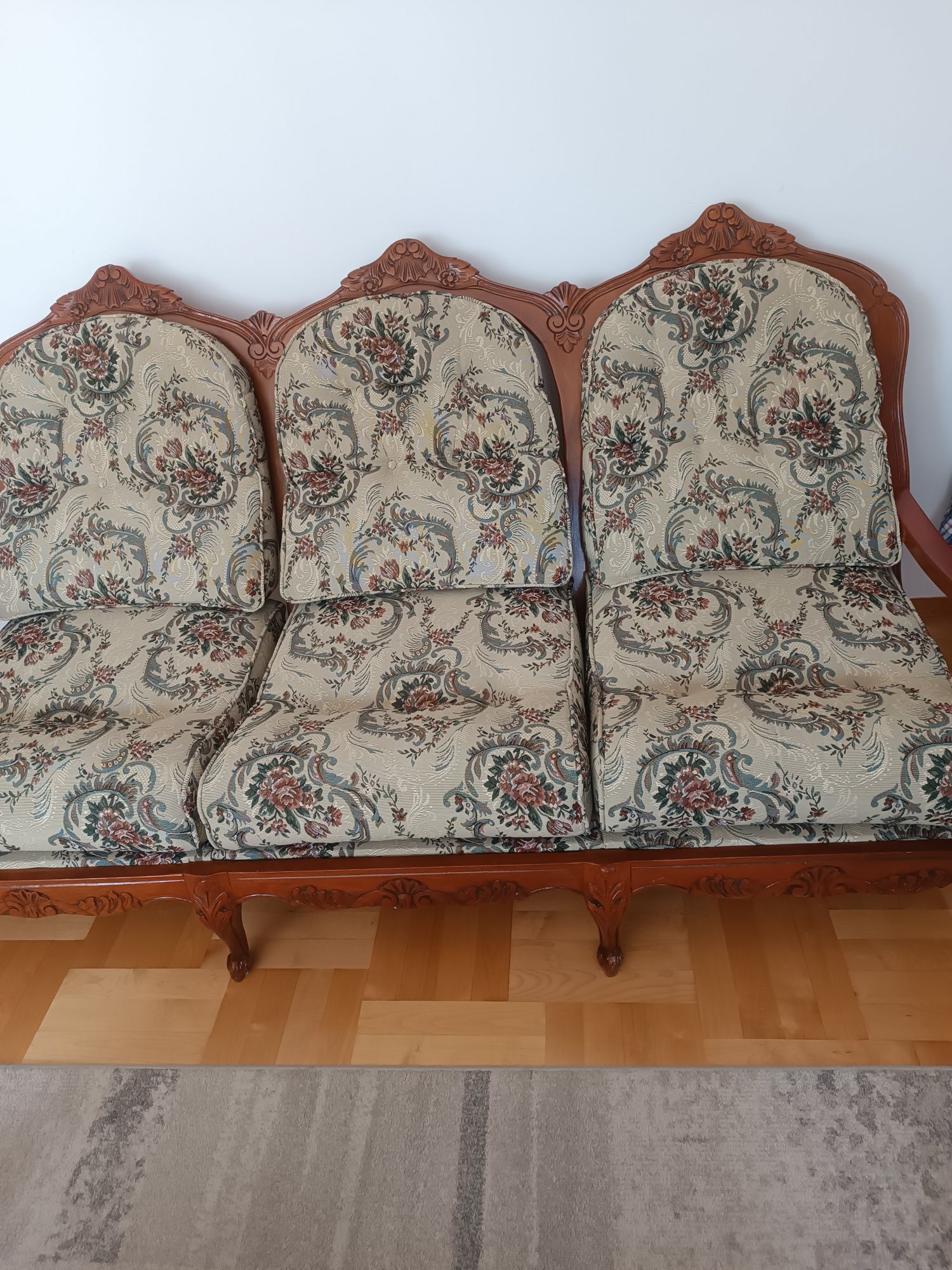 Sofa i dwa fotele kpl wypoczynkowy