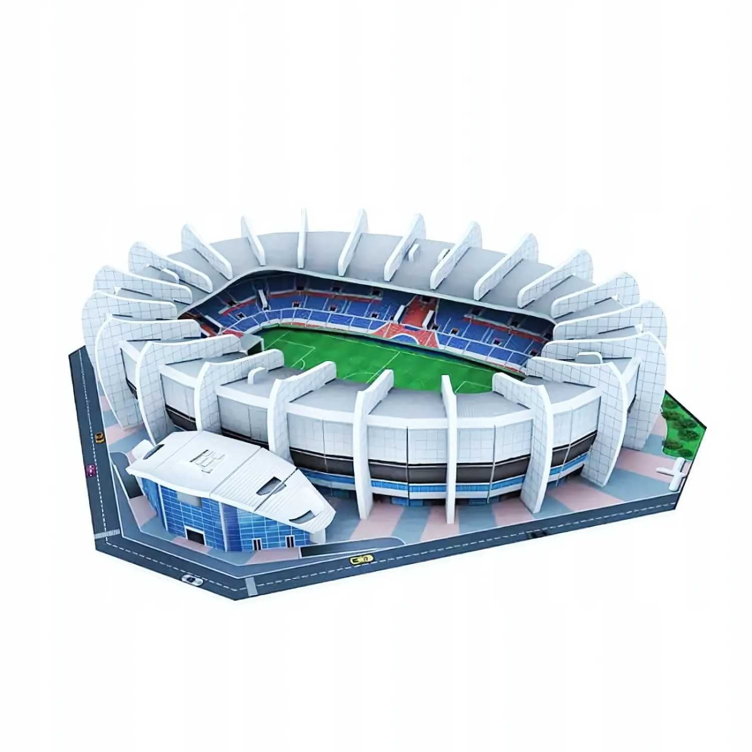 Stadion piłkarski - PSG - Parc Des Princes - Puzzle 3D