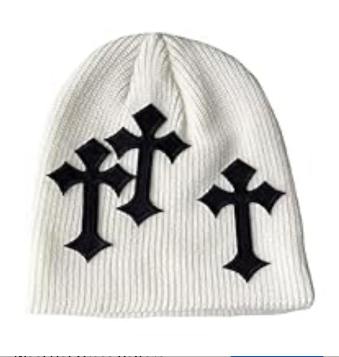 Вязаная шапка y2k