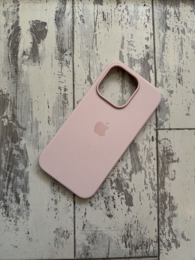 Чехол silicon case MagSafe iPhone 14 Pro розовый