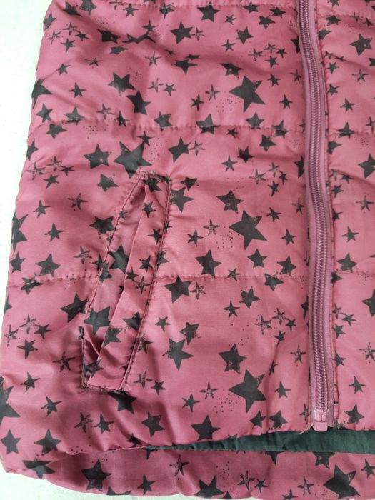 Kamizelka dziewczęca bezrękawnik 116