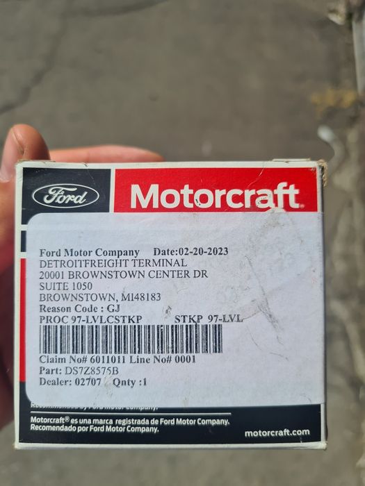 Термостат ford fusion, hybrid USA 61мм ds7e8575aa