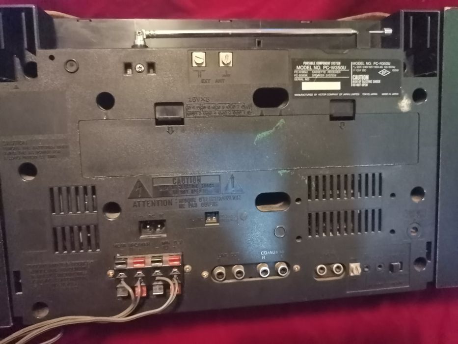 Бумбокс магнитофон JVC PC-W350U