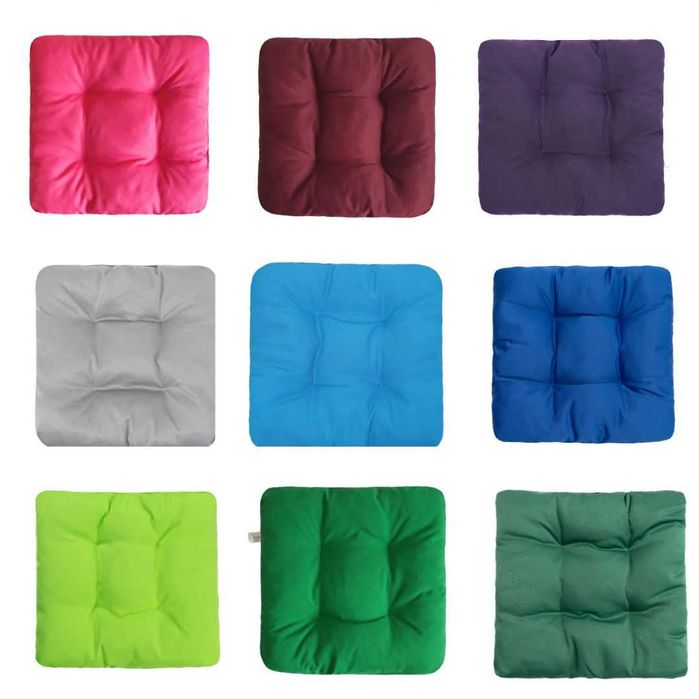 Подушки на стільці, табуретки, крісла 30х30х8, 35х35х8, 40х40х5