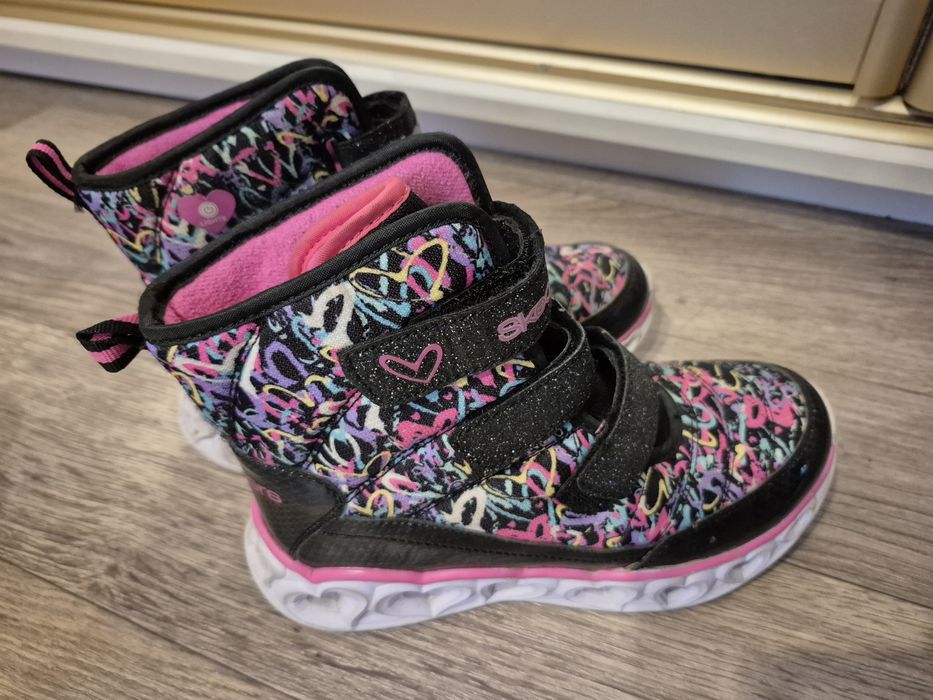 Сапоги skechers 35 розмір  двійні