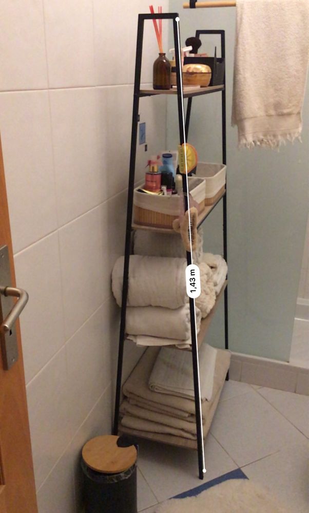 Movel de apoio wc