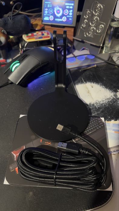Microfone Hyperx Quadquest s RGB
