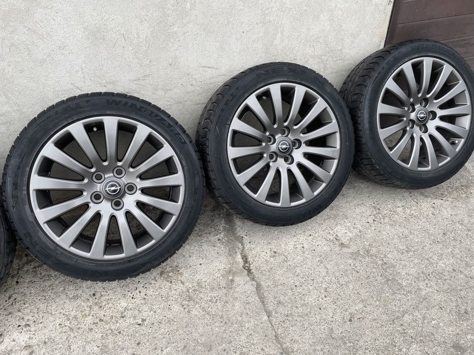 Koła, Felgi 5x120 18” Oryginał Opel Insignia, Zimowe