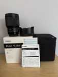 Sigma art 85mm F/1.4 DG ( Canon)