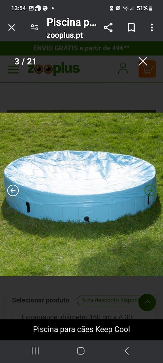 Piscina para cães