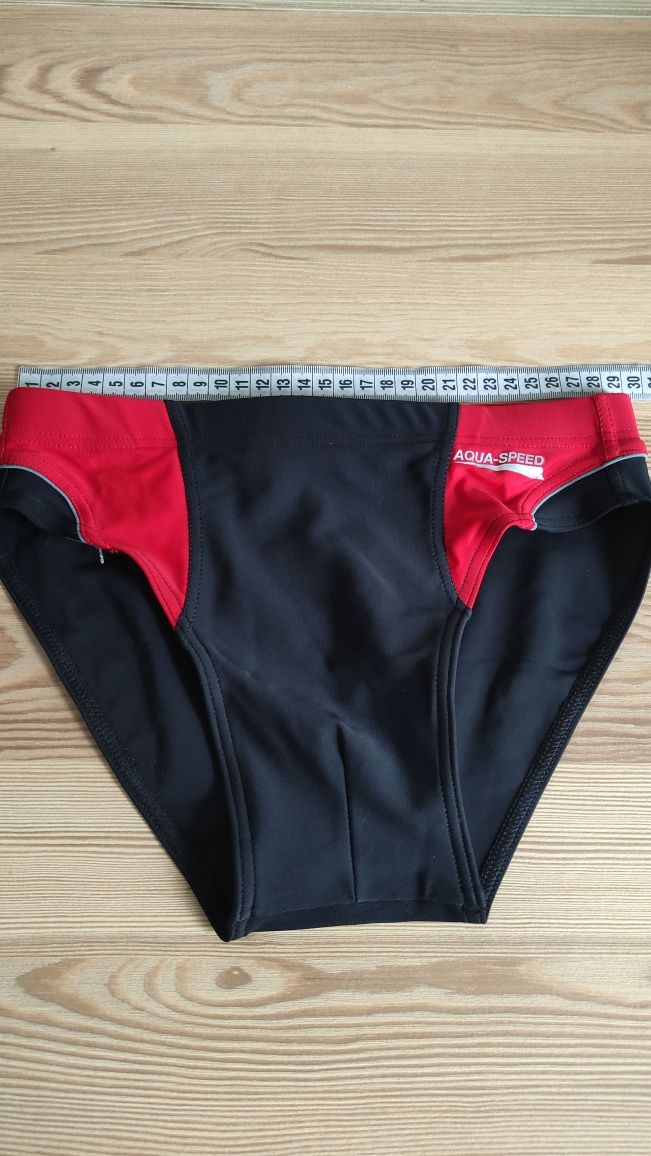 Aqua-Speed nowe kąpielówki męskie czarne  rozmiar S