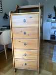 Komoda Sosnowa IKEA 5 szuflad.