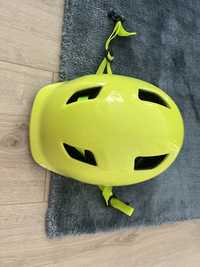 Kask dzieciecy btwin 53-56cm fluo stan bardzo dobry