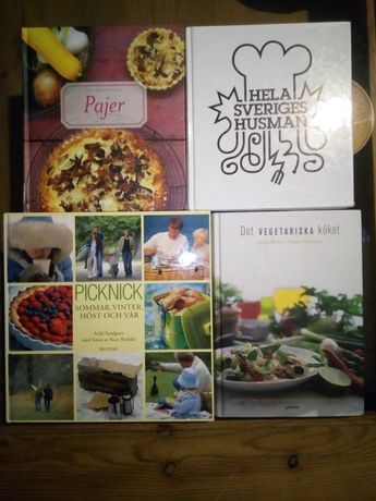 Zestaw 4 skandynawskich książek kucharskich