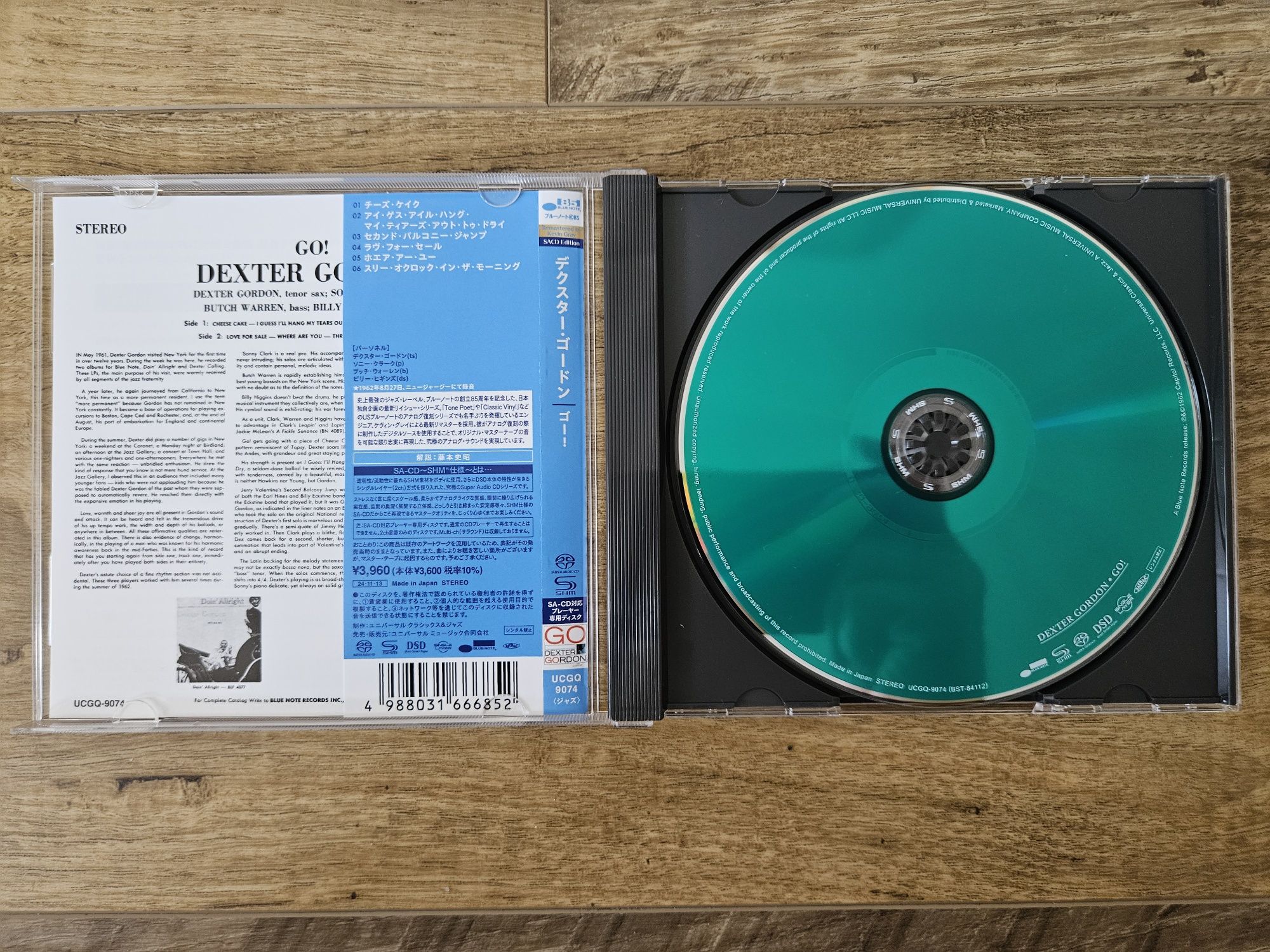 SHM-SACD Japan Dexter Gordon GO!