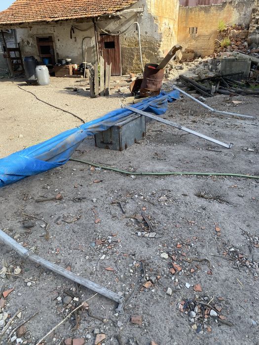 Toldo Manual Alumínio + Lona