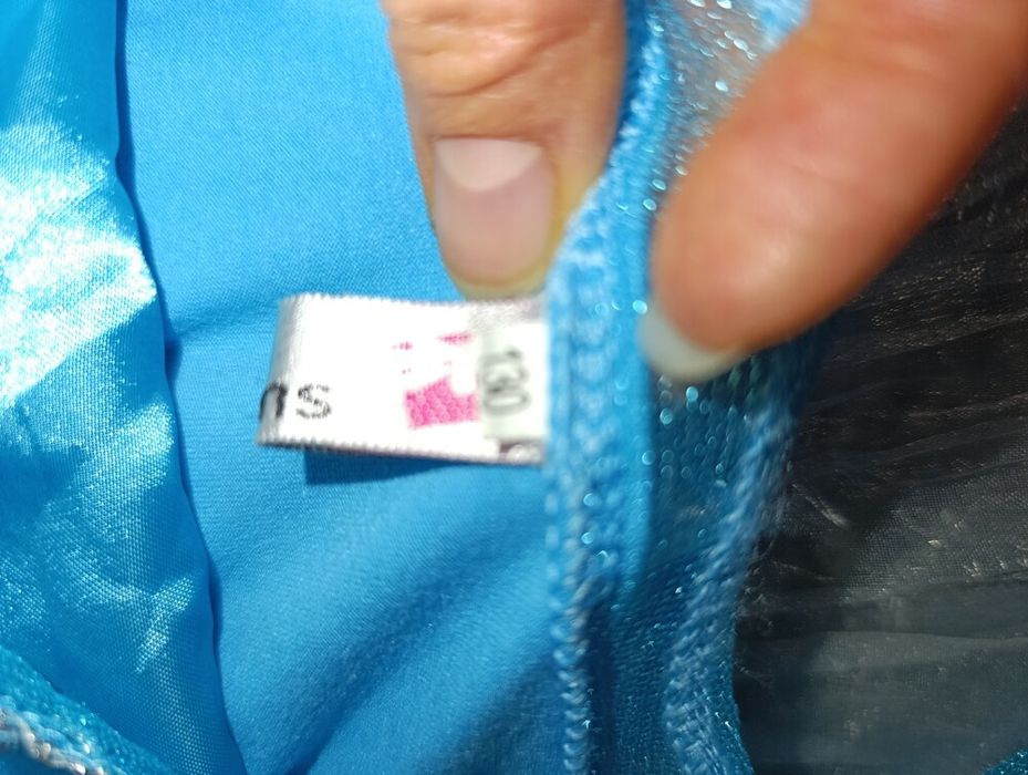 Карнавальний костюм сукня плаття ельза крижане серце 122 128 см зріст