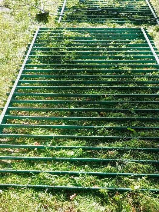 Ogrodzenie stalowe 200 na 180