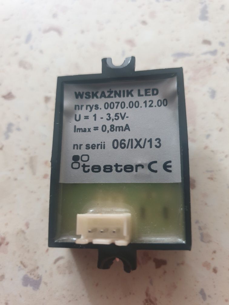 Wskaźnik LED do gazowego podgrzewacza wody Termet.