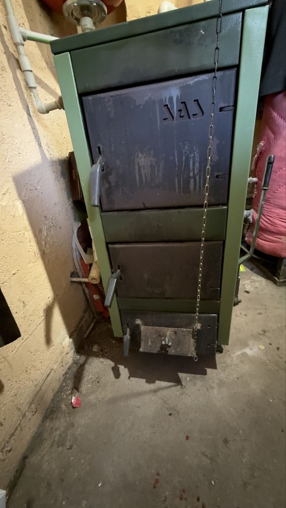 Твердопаливний котел SAS UWG 12 KW