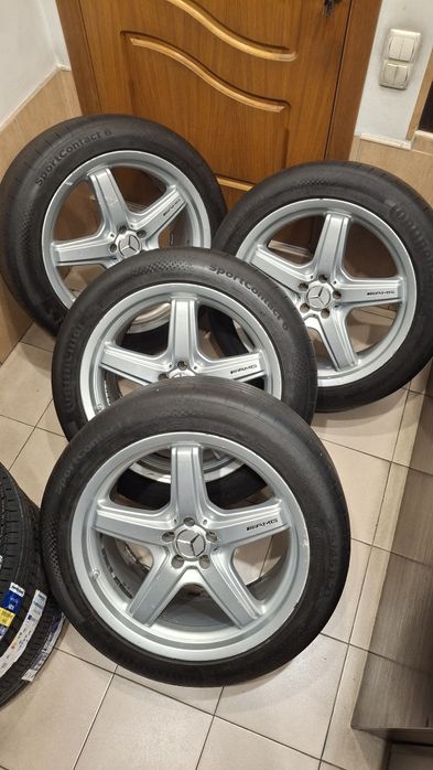 Диски оригінал Mercedes R21 5x112 + шини Continental 275/45 R21