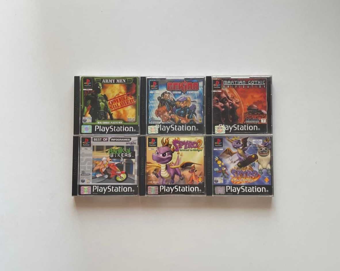 JOGOS PlayStation / PS1 || COM CAIXA || (a vulso) - DESDE 20€