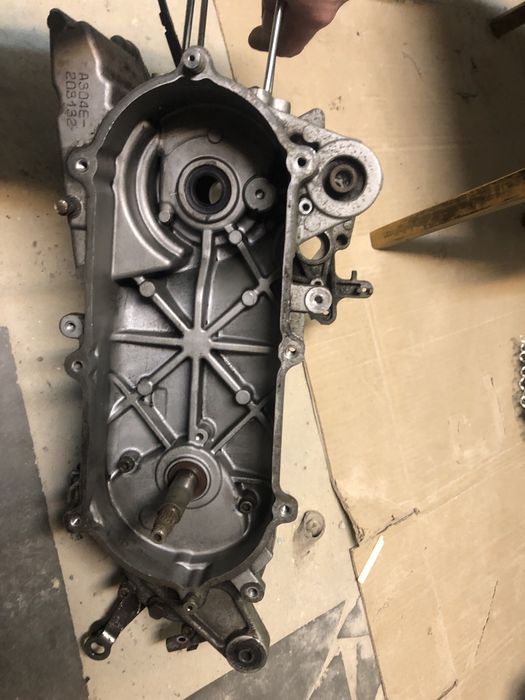 Картер блок мопеда