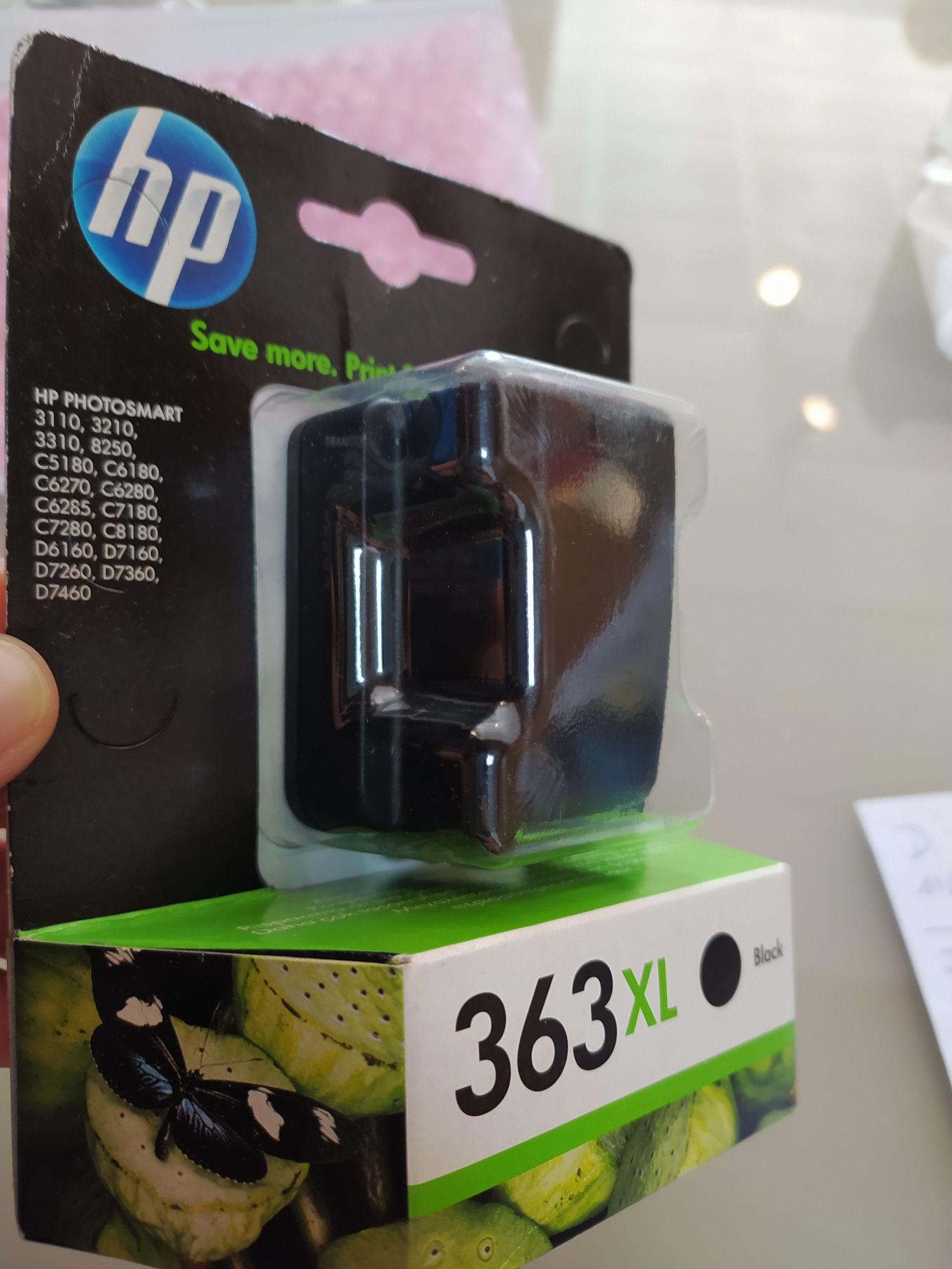 Tinteiro HP 363XL preto black