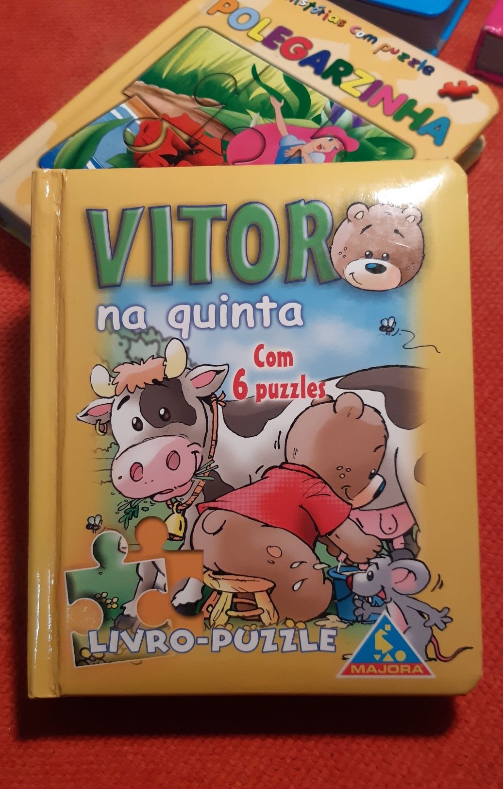 Livros infantis - 6 folhas puzzle