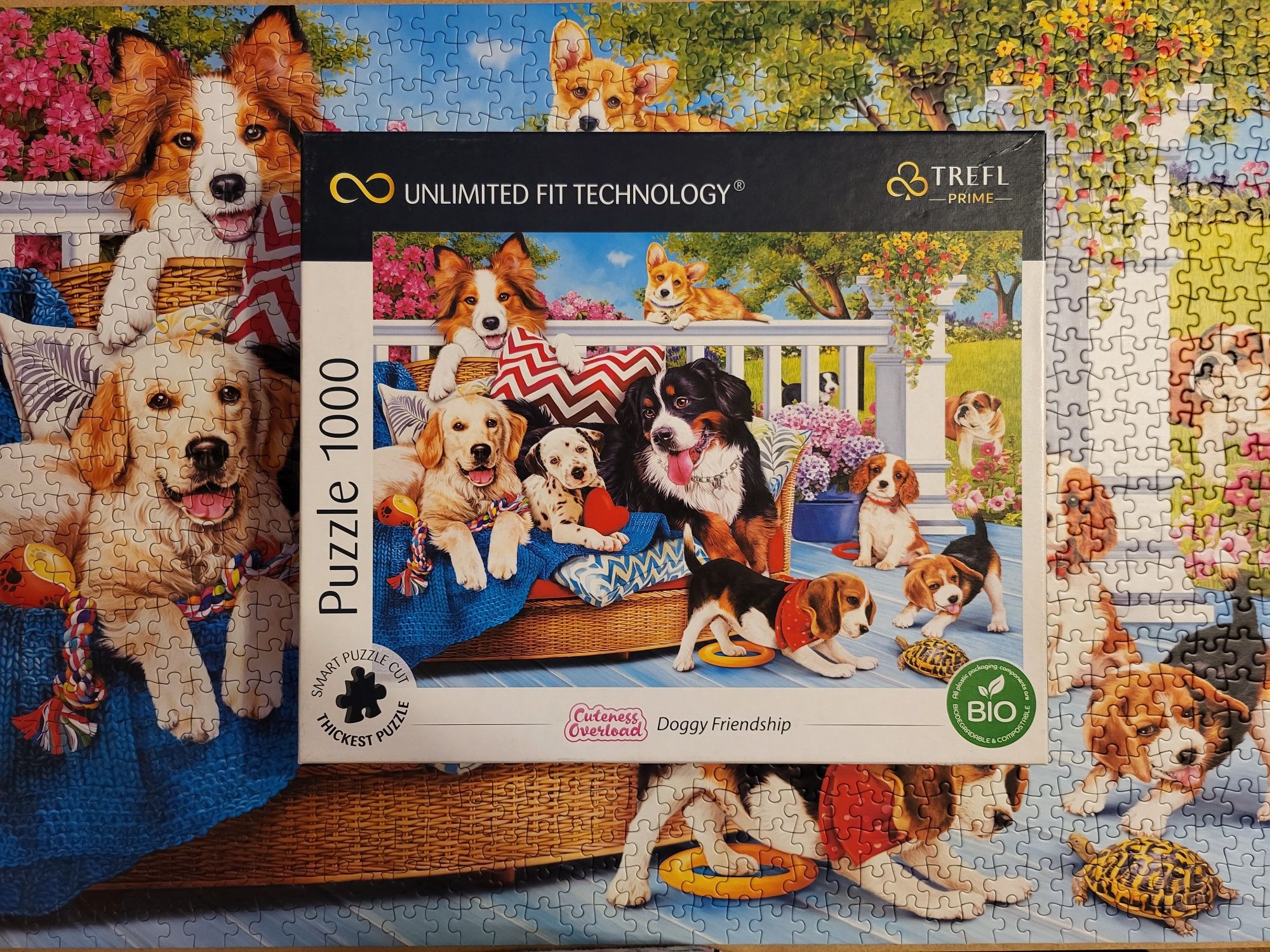 Puzzle Trefl Prime 1000 - Doggy Friendship / Pieski