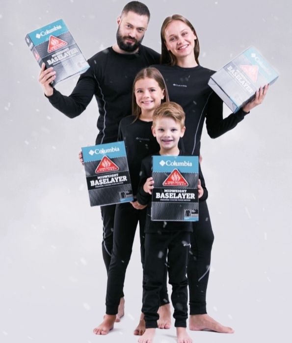 Термобілизна дитяча Columbia для хлопчиків та дівчаток + термоноски