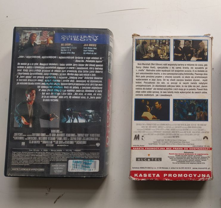 Mel Gibson kasety VHS czego pragną kobiety teoria spisku Julia Roberts