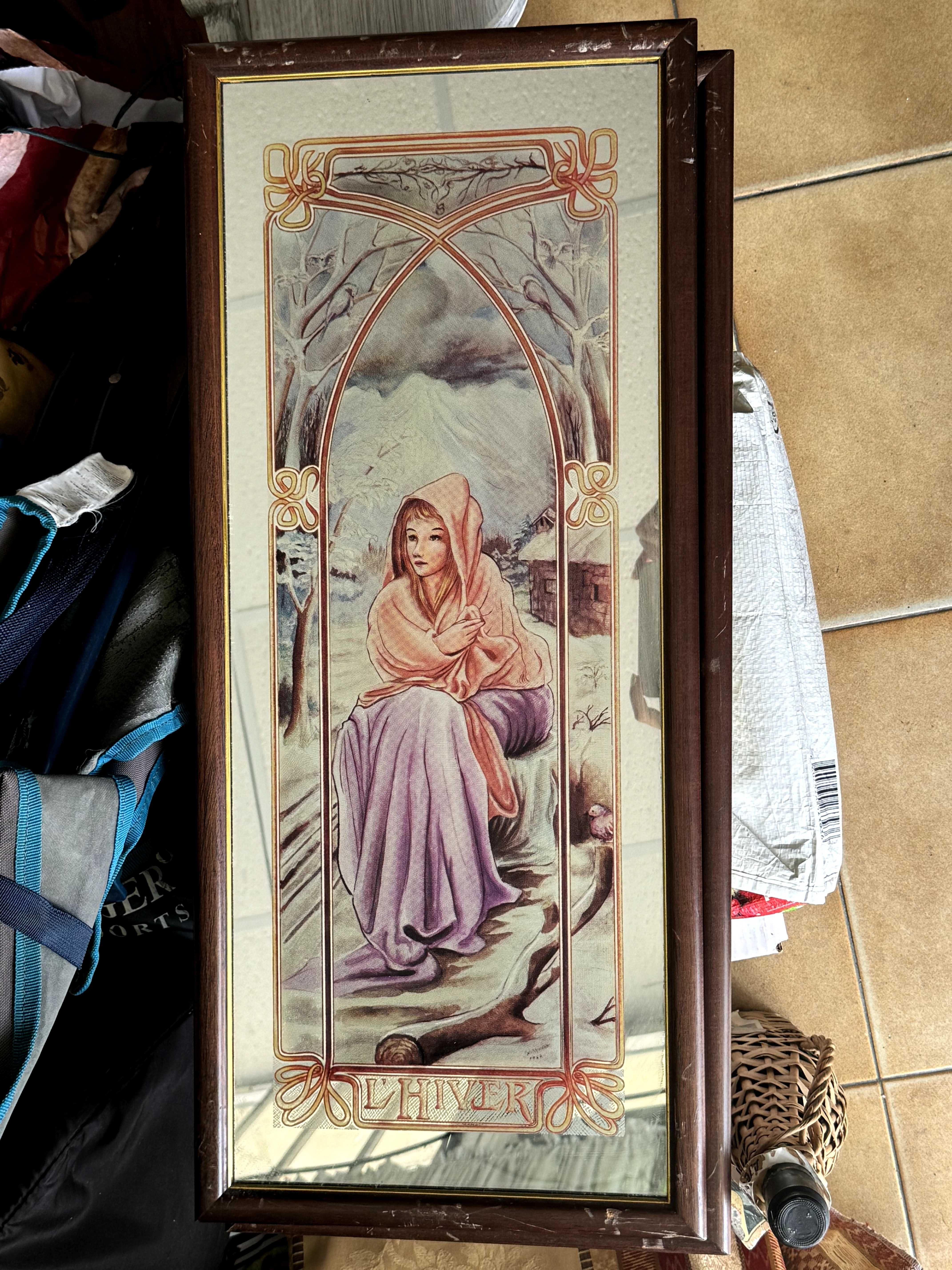 Conjunto de Quadros Espelhados