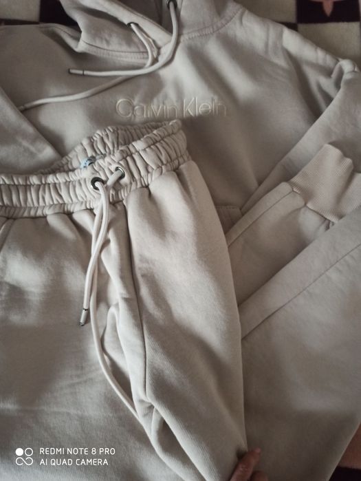 Тёплый зимний костюм, беж и коричневый