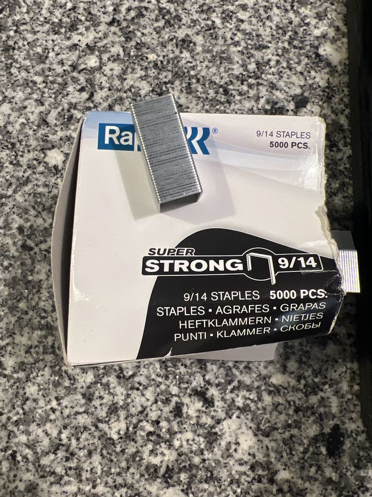 Rapid Agrafador manual HD9 para 110 folhas preto