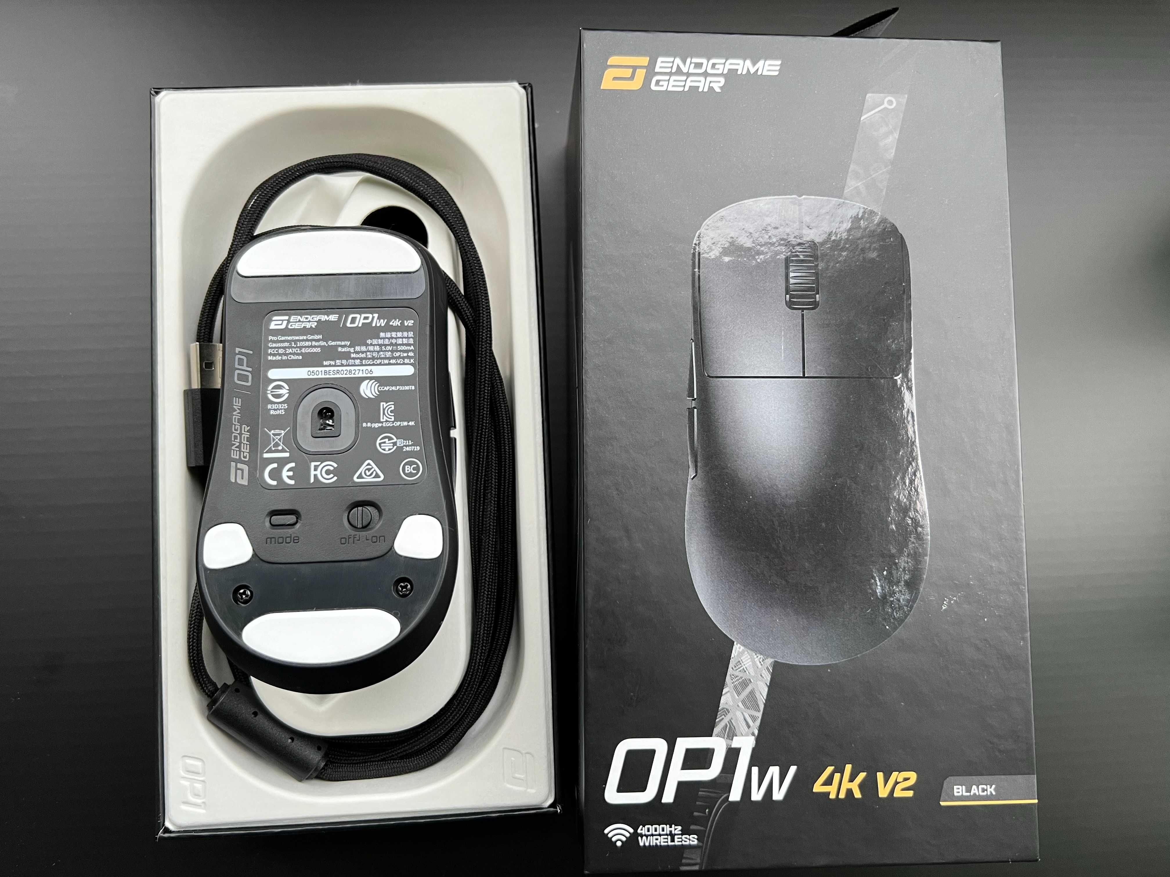 Игровая мышь Endgame Gear OP1W v2 4K