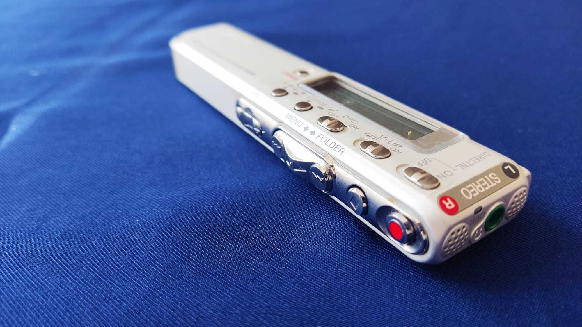 DYKTAFON cyfrowy SONY model ICD-SX35 kolor srebrny stan idealny!