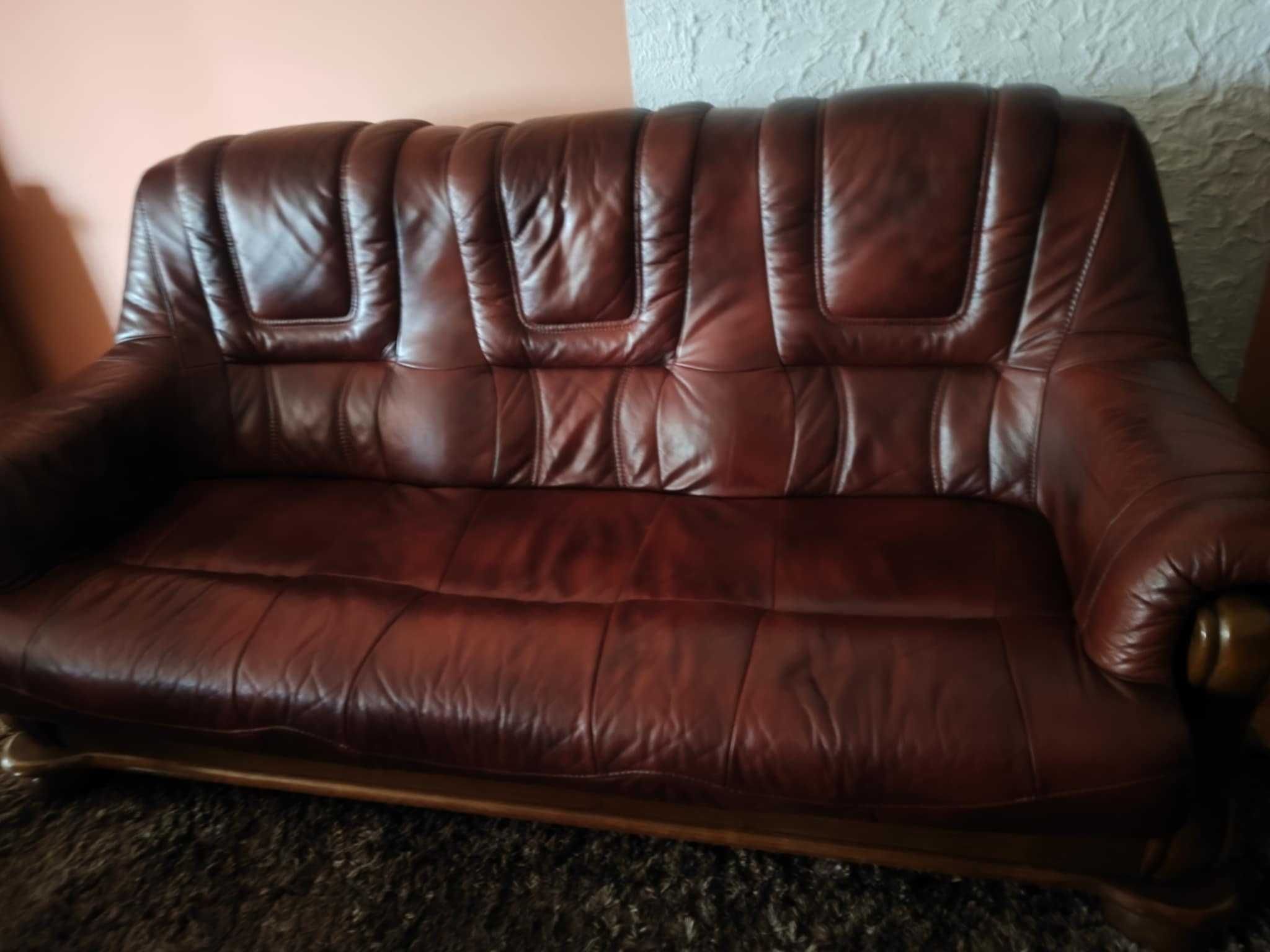 Sprzedam komplet ze skóry