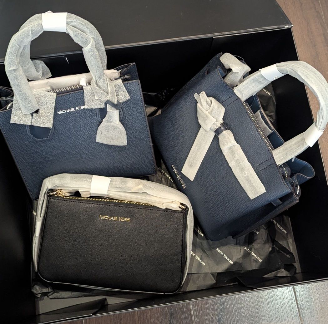 Сумка Michael Kors Mercer Medium, Emilia, Jet set Майкл Корс оригинал