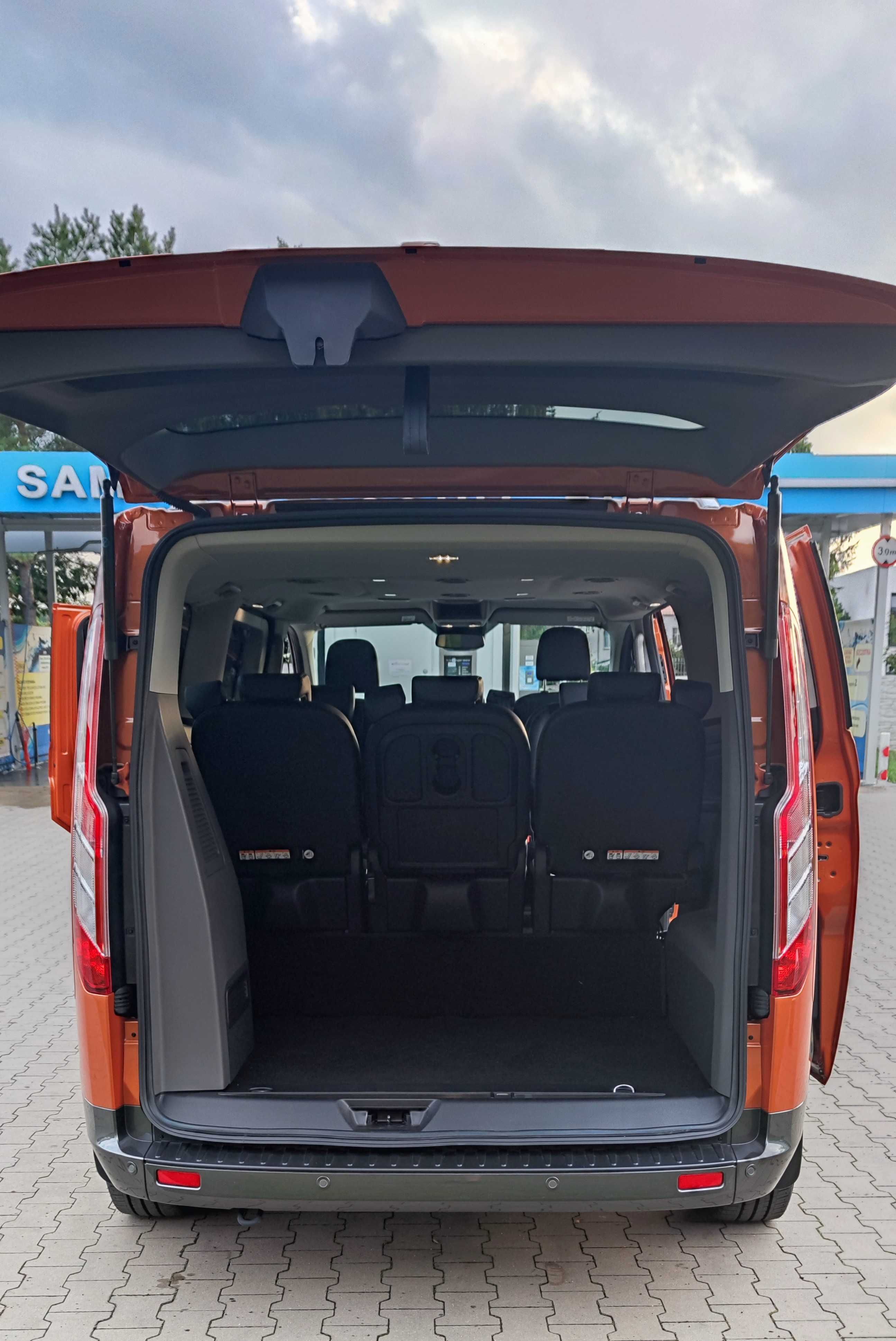 Wynajem BUS 8os. FORD CUSTOME TOURNEO Automat 185KM 2021