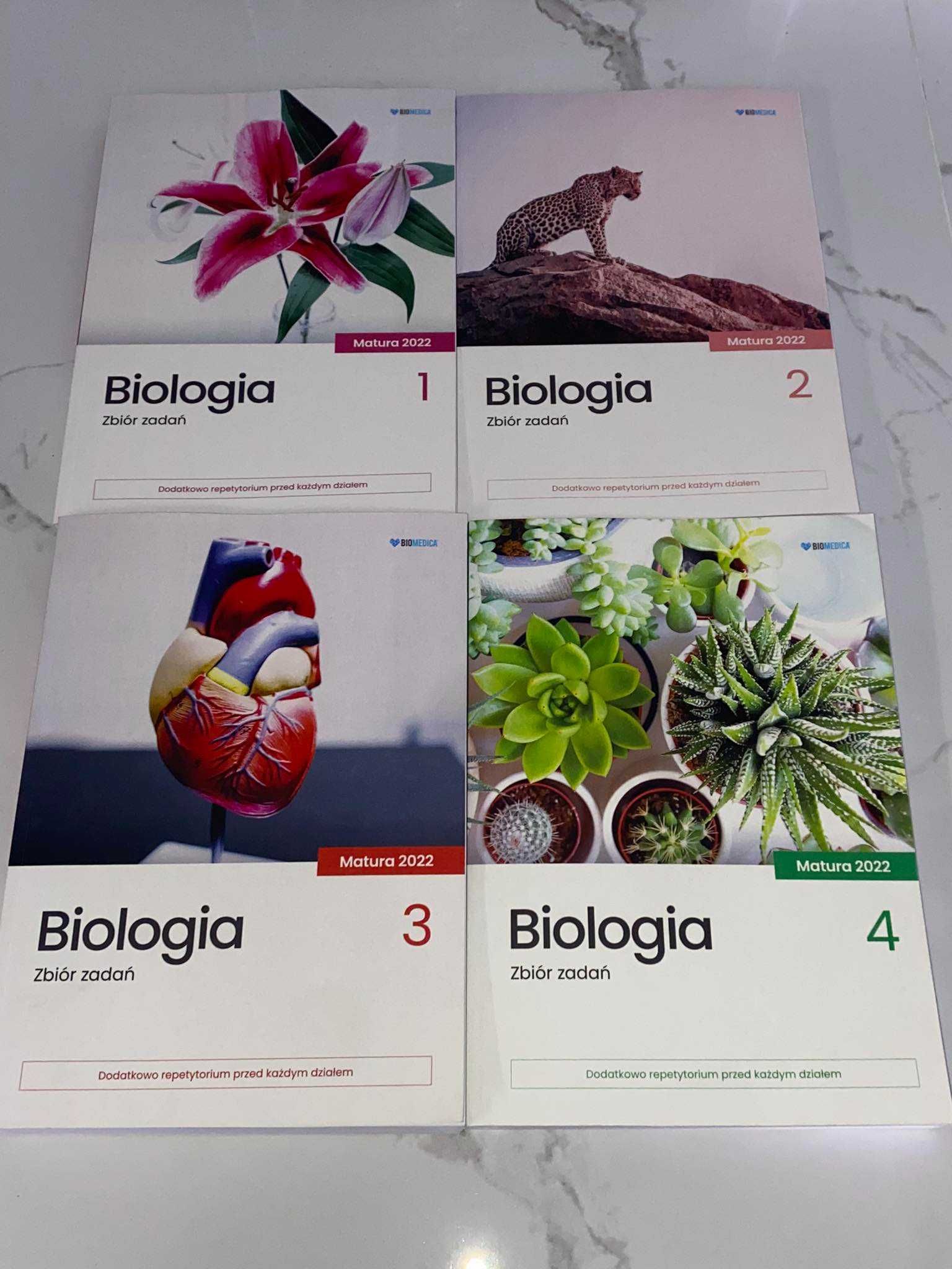 Zbiory zadań biologia BIOMEDICA