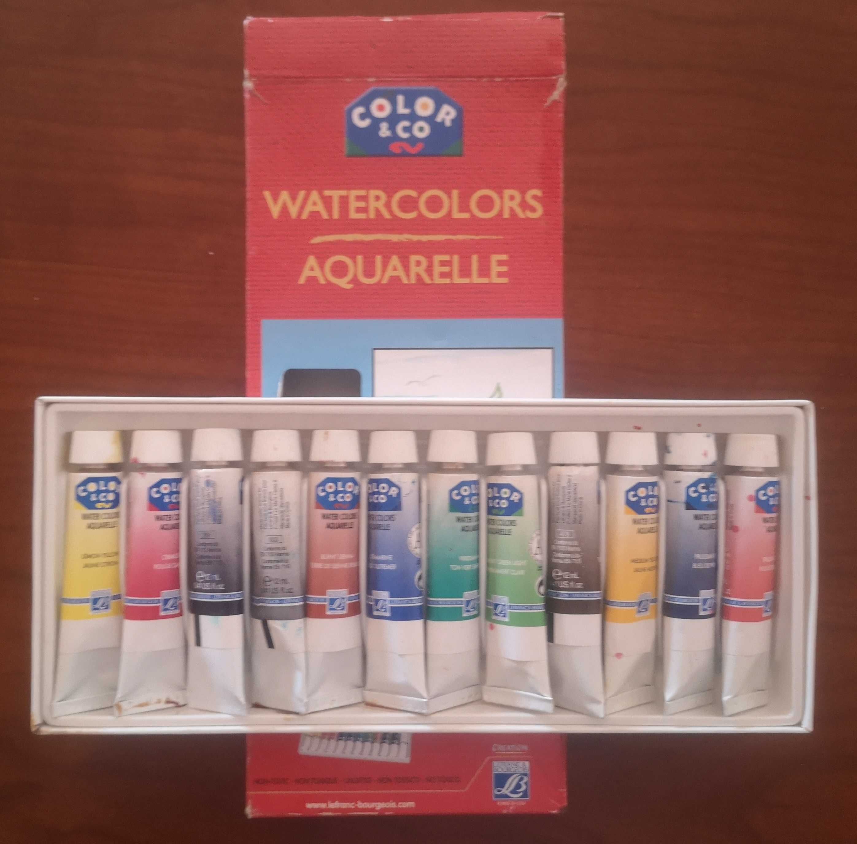 Aquarela - Não tóxico - 12 cores