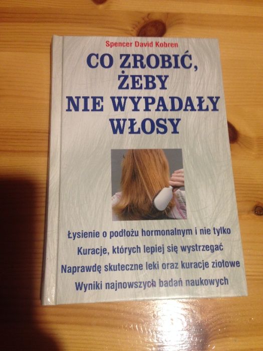 Książka co zrobić żeby nie wypadały włosy