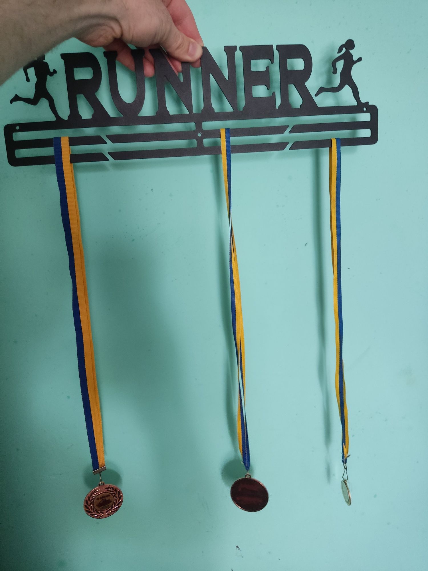 Медальниця, вішалка для медалей runner