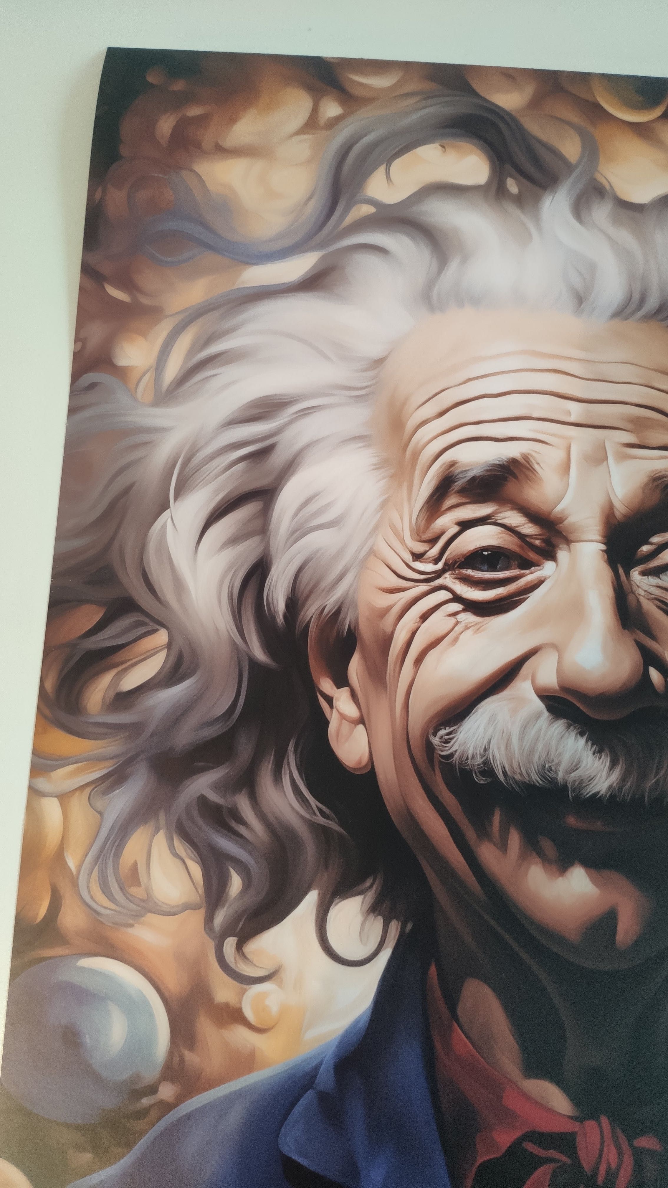 Piękne Umysły - Einstein v2 plakat A2 (42x59,4cm)