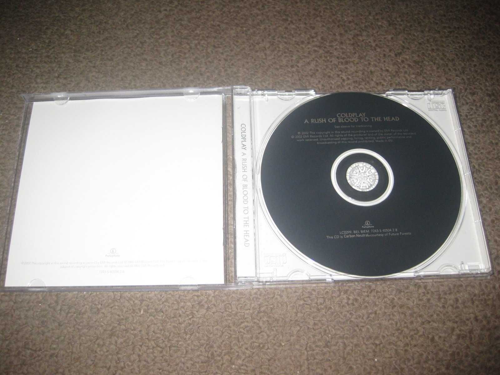 CD dos Coldplay "A Rush of Blood to the Head" Portes Grátis!