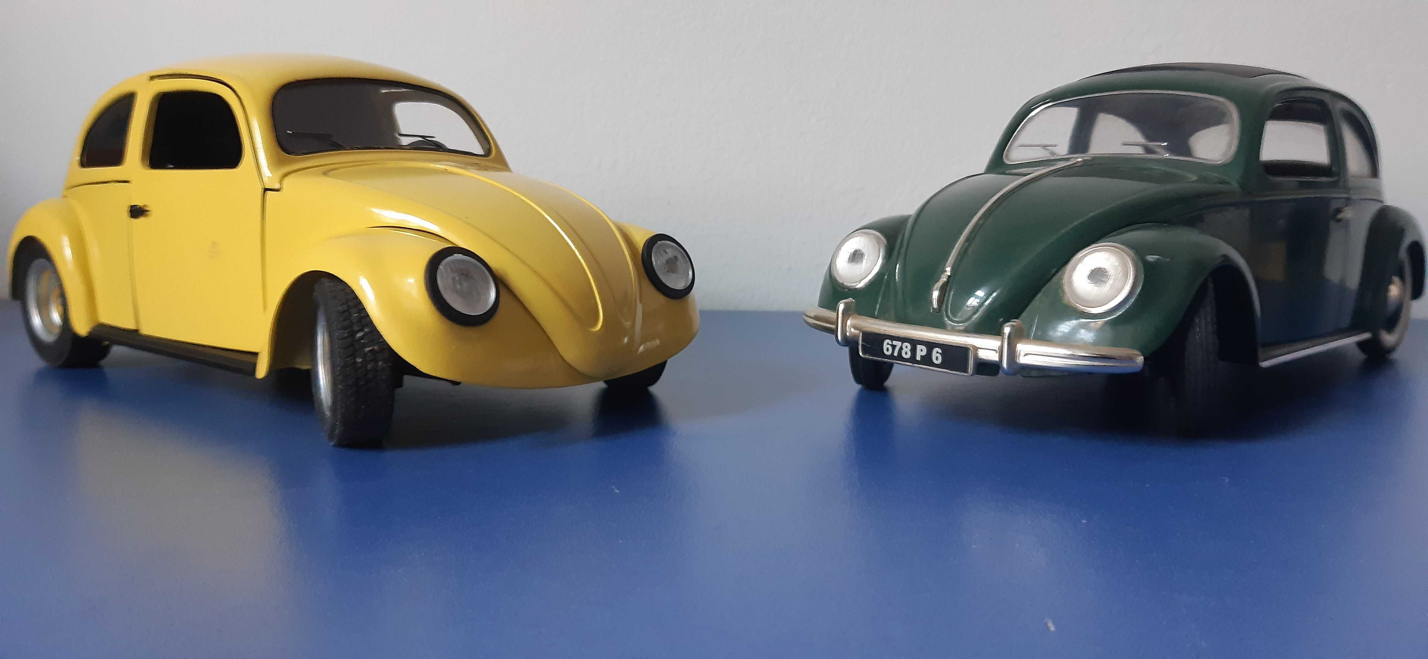 2 VW Carocha Solido 1:17