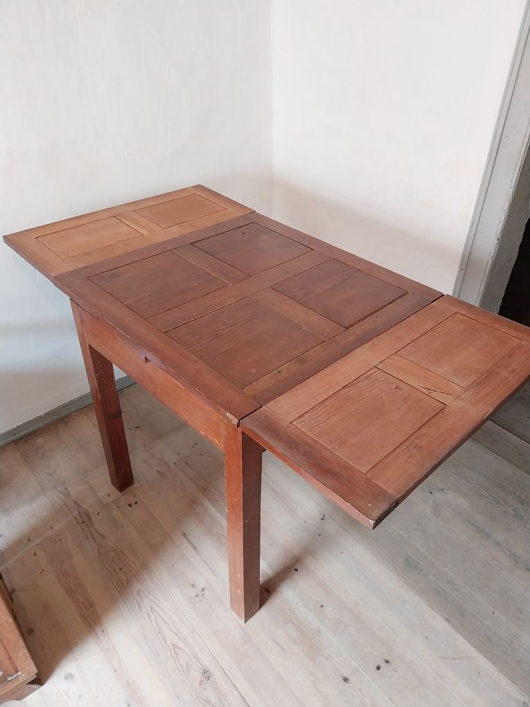 Mesa madeira extensível