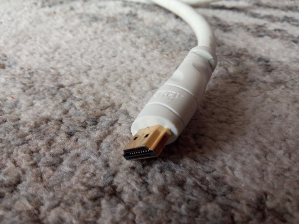 Kabel HDMI Kabeldirekt Ethernet biały 20 metrów