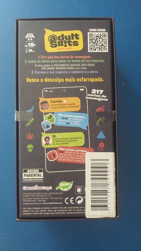 Jogos de tabuleiro (Cluedo, Adult Shit, +50 Jogos)
